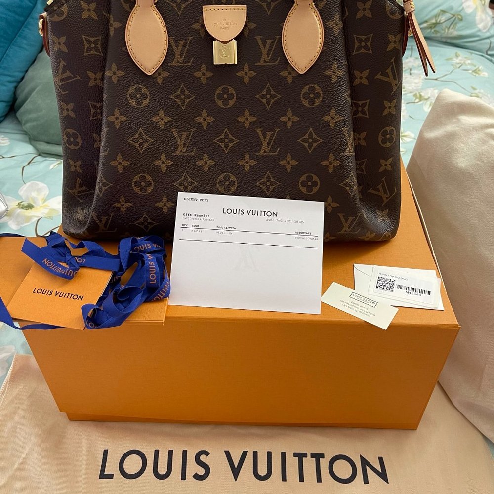 Louis Vuitton Rivoli MM Monogram New Sold Out - Picture 10 of 11